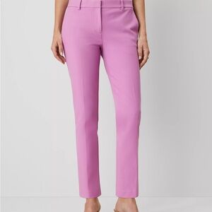Ann Taylor Pink Straight Leg Dress Pants